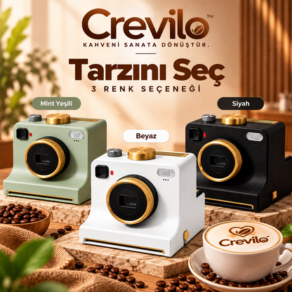 Crevilo Coffee Art – Kahve Baskı Makinesi
